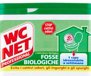 WC NET FOSSE BIOLOGICHE PASTIGLIE 300 GR 12 CAPS IN OGNI CONFEZIONE