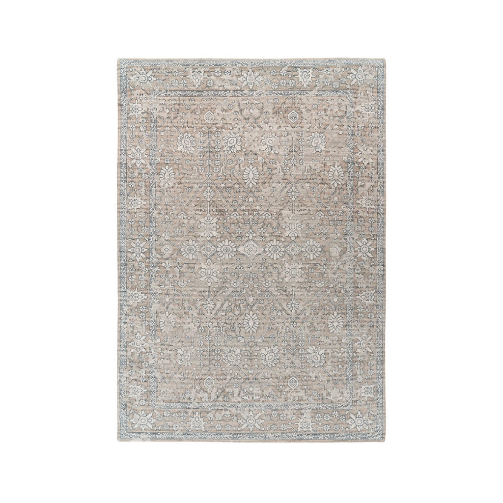 Tappeto vintage Perry Khaki e Beige 120x170 cm