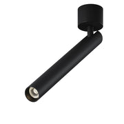 Maytoni Lampada da soffitto Focus T 1 luce LED integrato nero alluminio