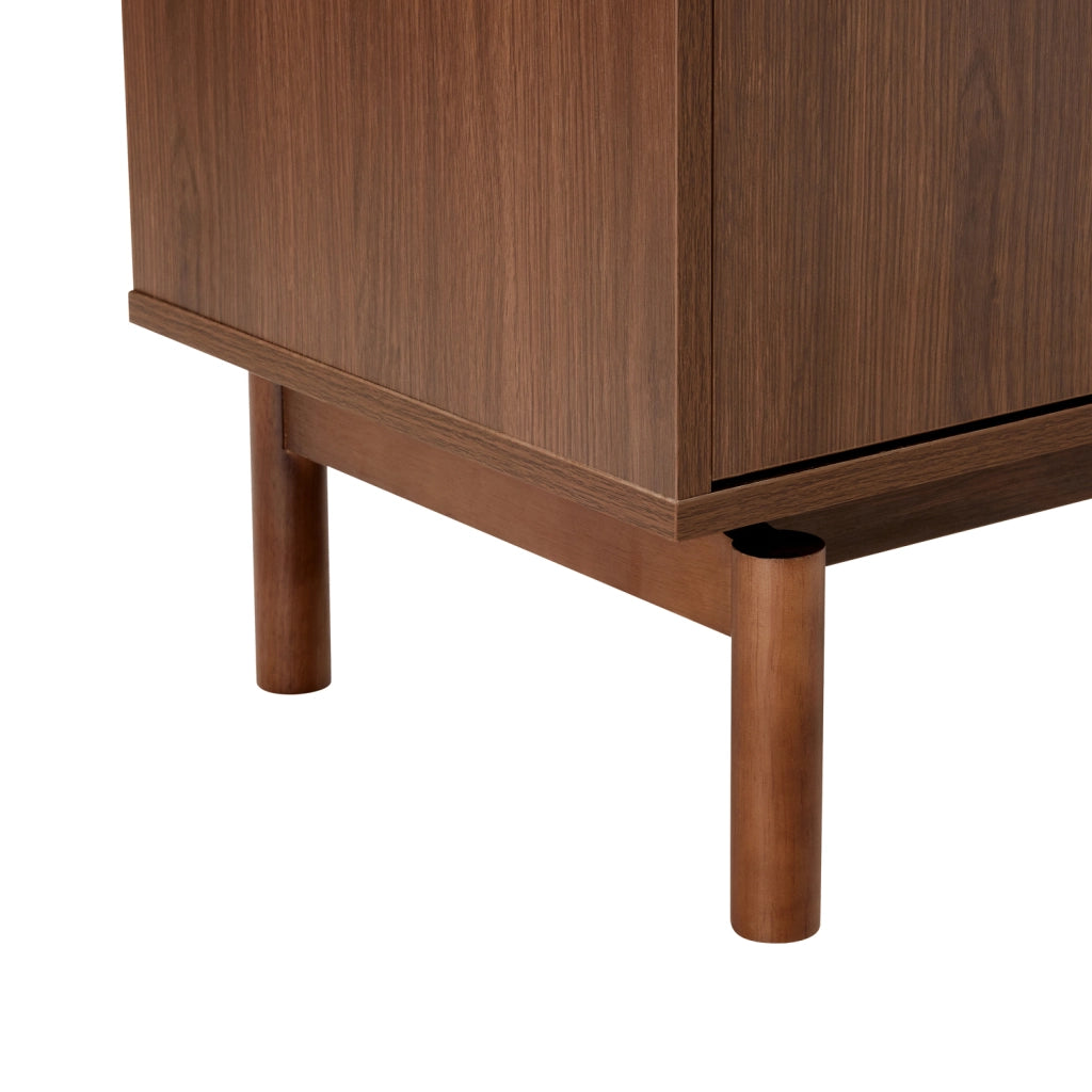 Tavolo buffet in legno scuro 120cm SARAH