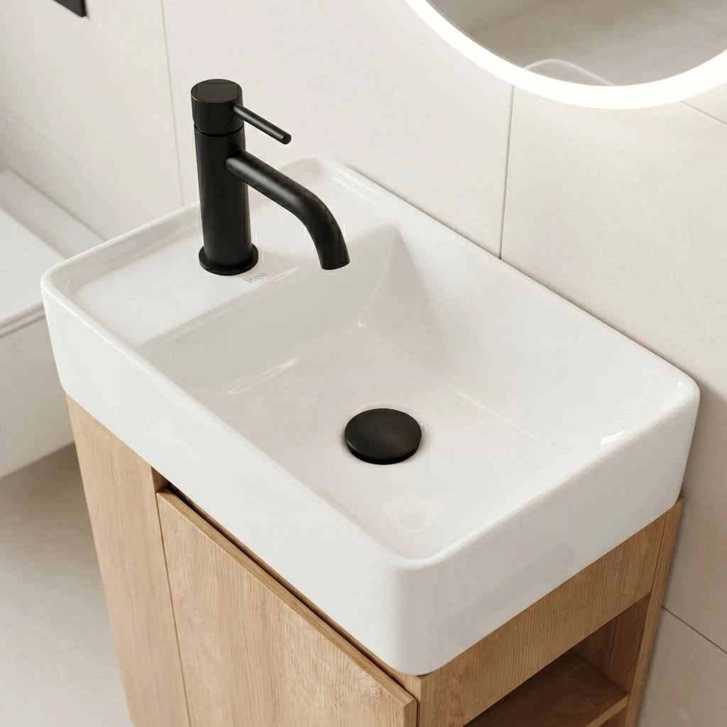 Mobile Da Bagno Con Lavabo Rea Astra 43cm