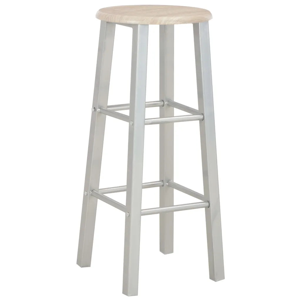 Set da Bar 3 pz in Legno e Acciaio CFW6573685