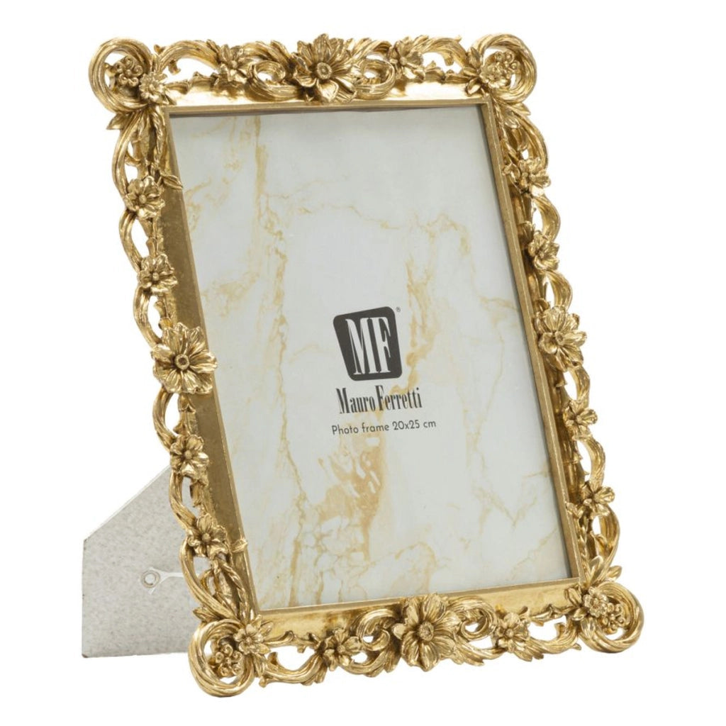 Cornice portafoto Classic oro dal profilo tradizionale 20x25 cm