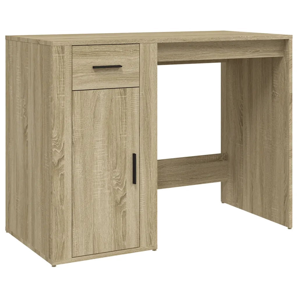 Scrivania | Tavolo da Ufficio Rovere Sonoma 100x49x75 cm in Legno Multistrato