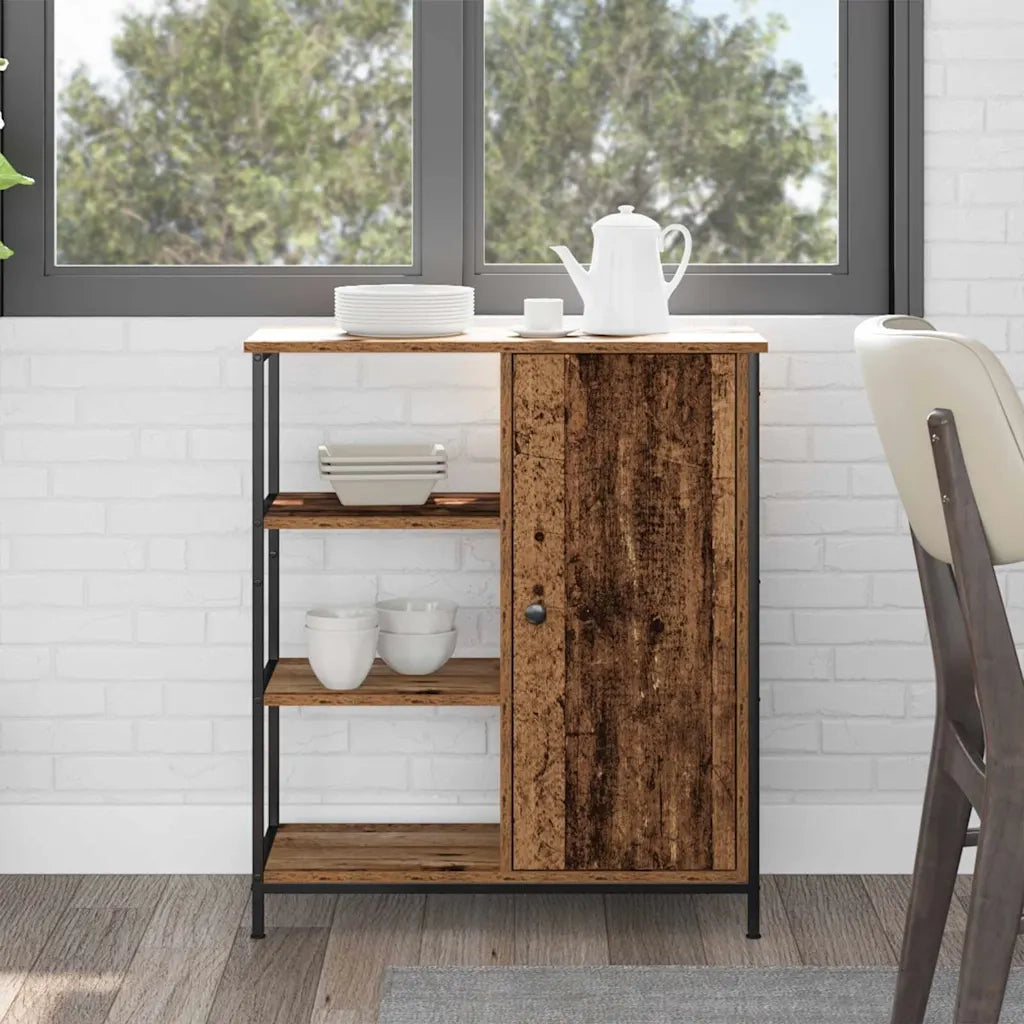 Credenza Legno vecchio 70 x 30 x 80 cm 869088