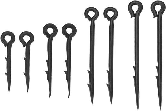 Set per pescare il ciprinide - Metallico - Spina - 60 pezzi - Lusca - Pesci di lusca - Adatto per ciprinide - Diversi colori - Boilie - Mais - Cocktail di lusca