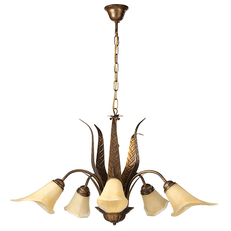 4230/5 - Lampadario Alga/5 V.Calla