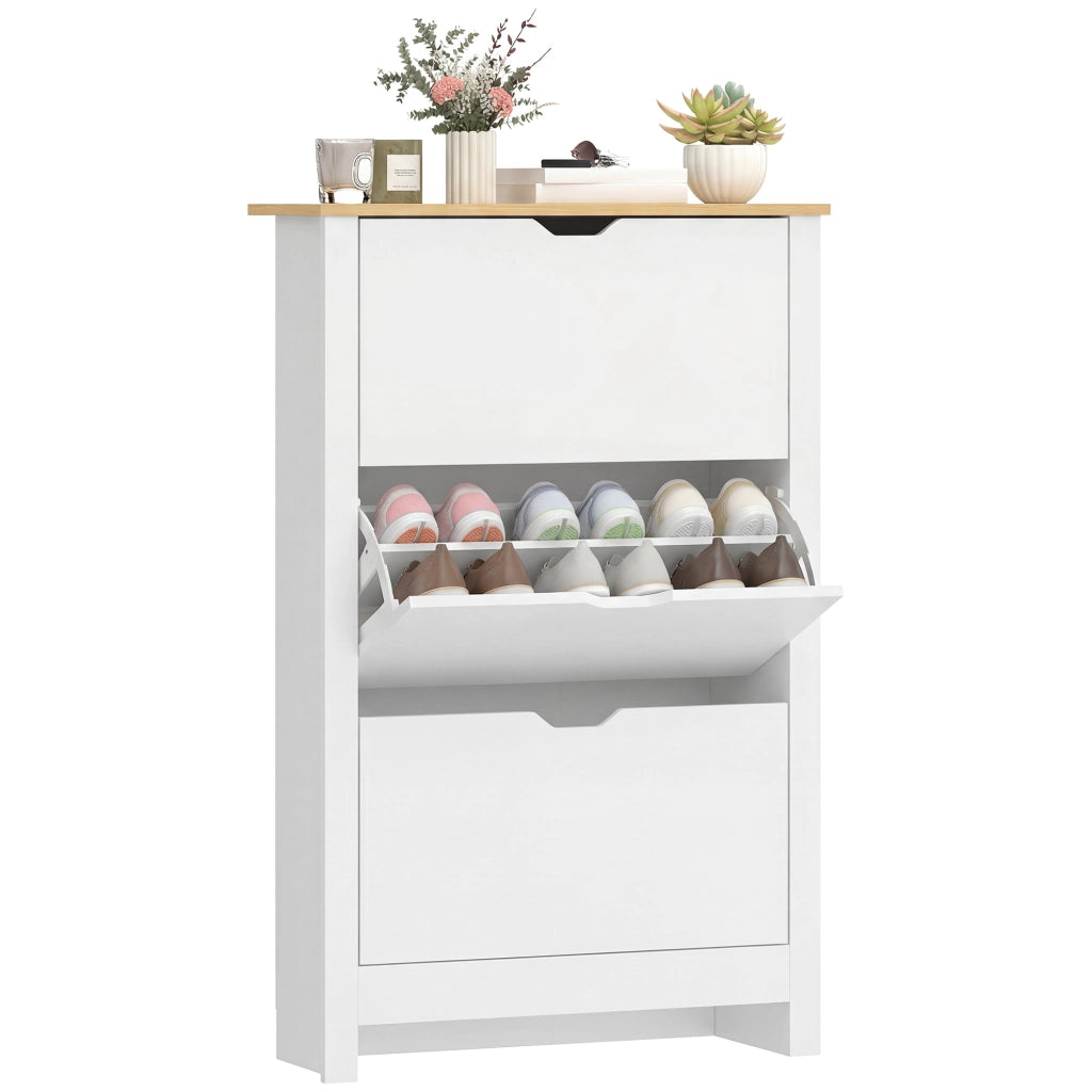 Armadio Zapatero ¨C zephmum ¨C 72x26x112 cm Bianco