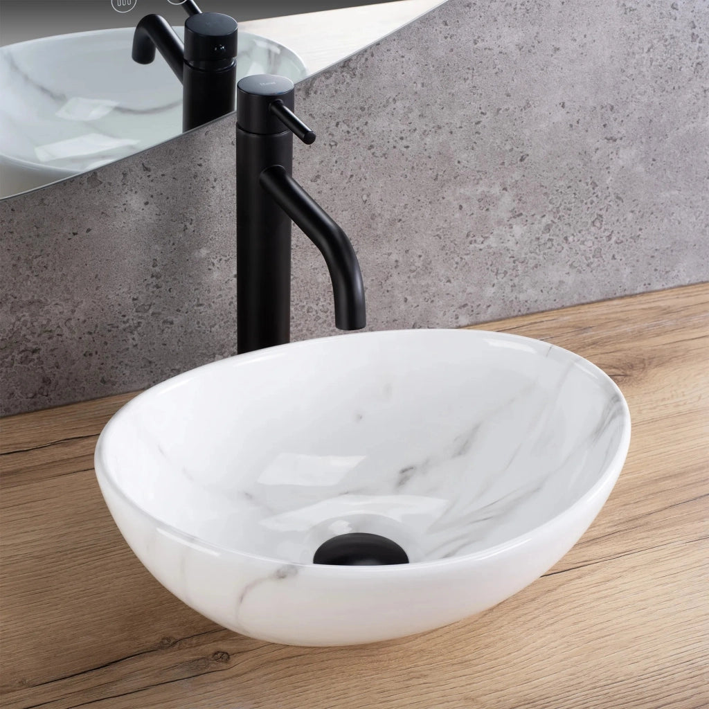 Lavabo Da Appoggio Rea Sofia Mini Cloudy