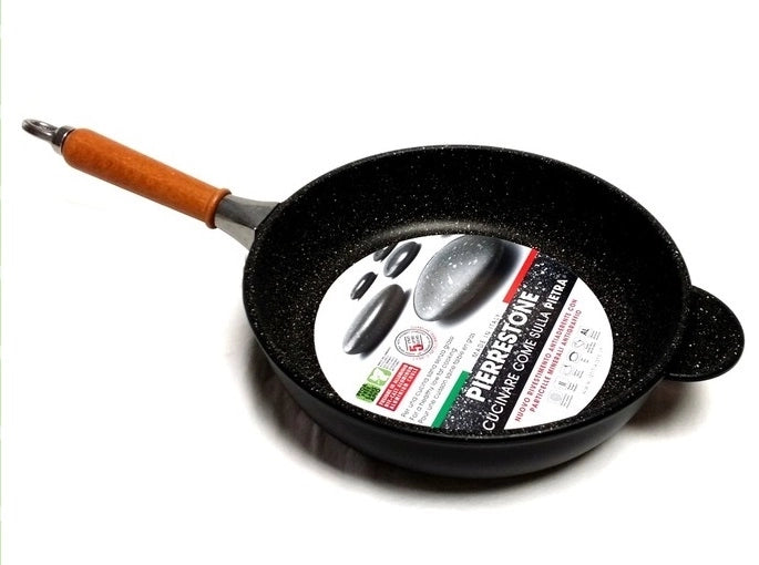 Padella alta semifonda antiaderente con manico smontabile Delizia 24 cm