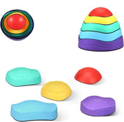 Pietre di equilibrio - Giocchi di equilibrio - Bambini - Equilibrio - Movimento - Giochi per bambini - Pietre di equilibrio - Giochi di equilibrio - Giochi per bambini - Pietre di fiume - Cime di collina