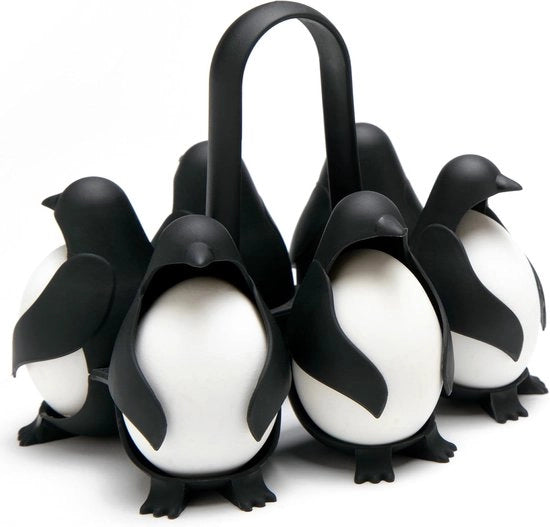 Eierhouder universale per uova - ciotola per cottura delle uova - coperchio per uova in stile divertente - scatola di plastica per conservare le uova