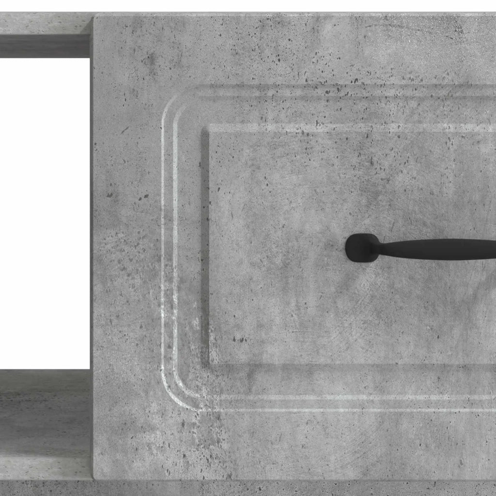 Tavolino da salotto | Tavolino da caff¨¨ | Tavolino da Soggiorno Grigio Cemento 90 x 50 x 37 cm