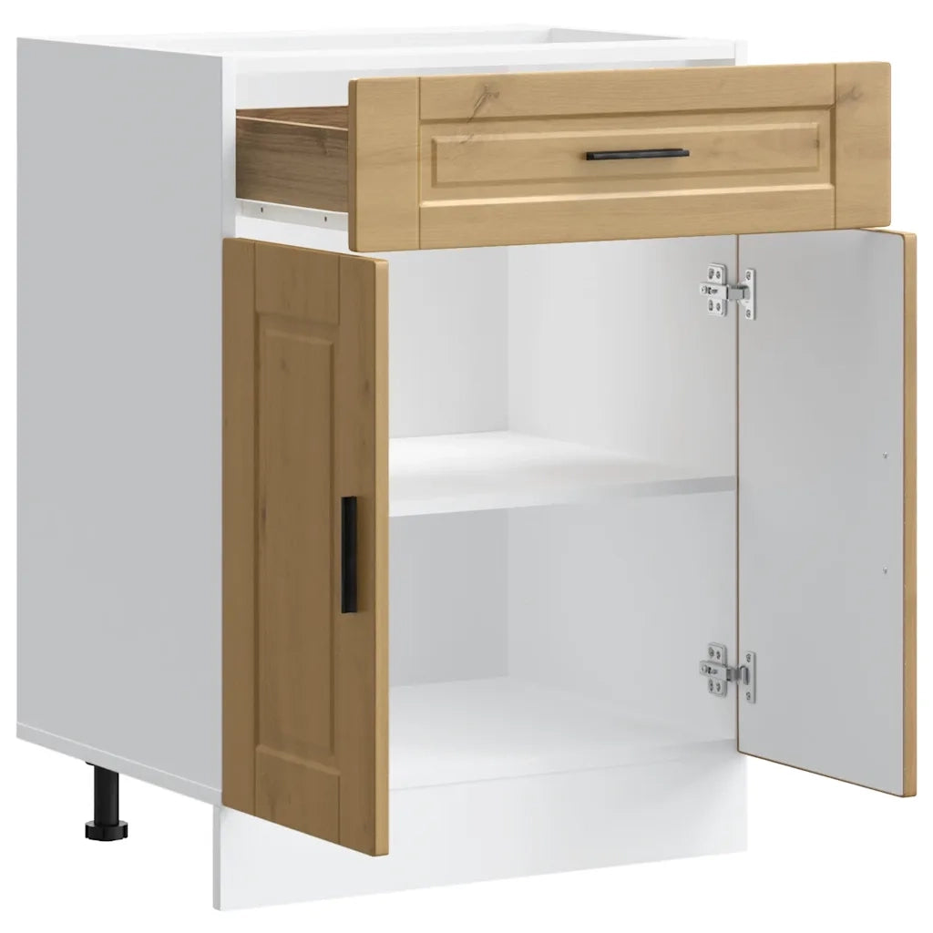 Base da Cucina-Mobile Base da Cucina Porto Rovere Artigianale Legno Multistrato 611090