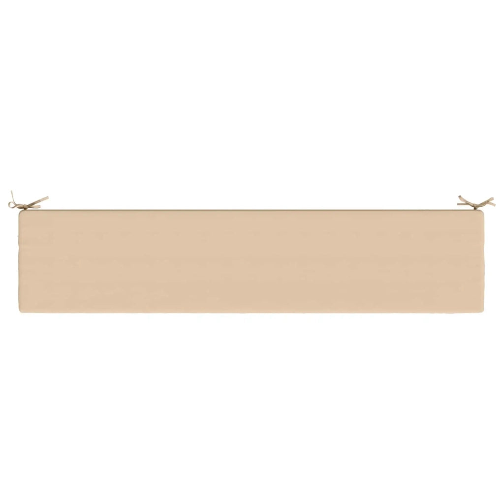 Cuscino per panchina SOEST 100% Poliestere Crema 949160