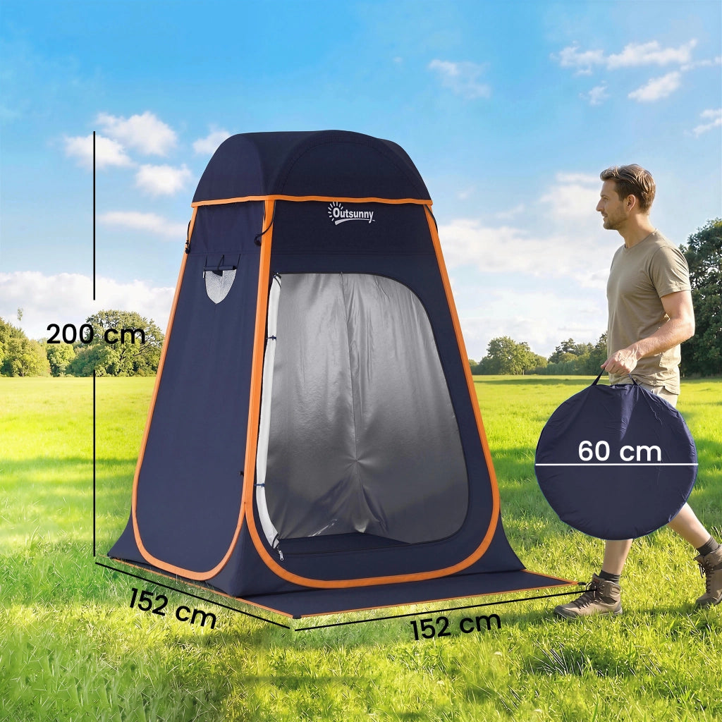 Tenda Pop-Up Istantanea Doccia Campeggio ¨C Xylo ¨C Portatile Impermeabile con Borsa Blu Scuro