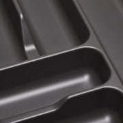 Cassetta per accessori 600 mm in grigio per Tandembox e ModernBox con chiusura soft-close