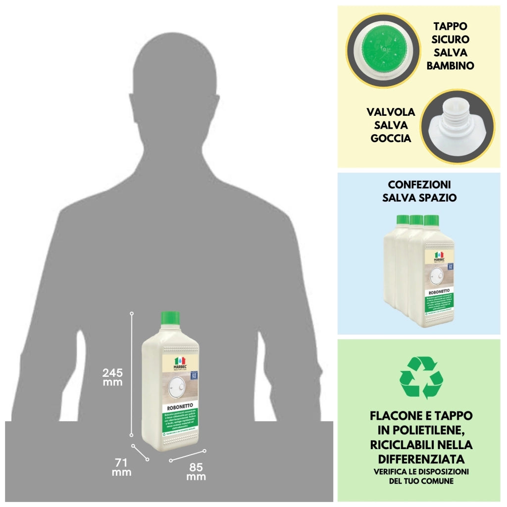 Detergente per robot lavapavimenti ROBONETTO   1LT