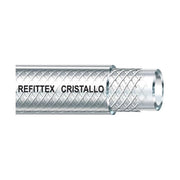 Fitt TXRC06X12-50 Refittex Cristallo Tubo Flessibile PVC Rinforzato 3 Strati Ø6x12mm 50m colore Trasparente