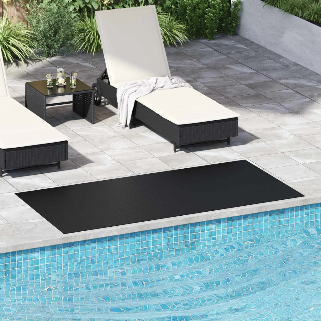 Tappeto per pavimento Nero 1 x 2 m Gomma