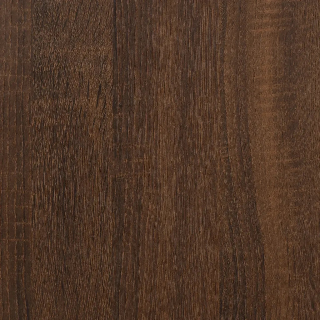 Mensole Parete 2pz Rovere Marrone 50x15x50 cm Legno Multistrato 826643