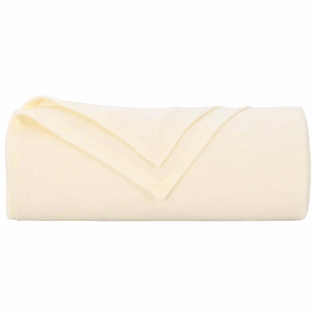 Coperta Crema 280 x 210 cm Panno 42017126