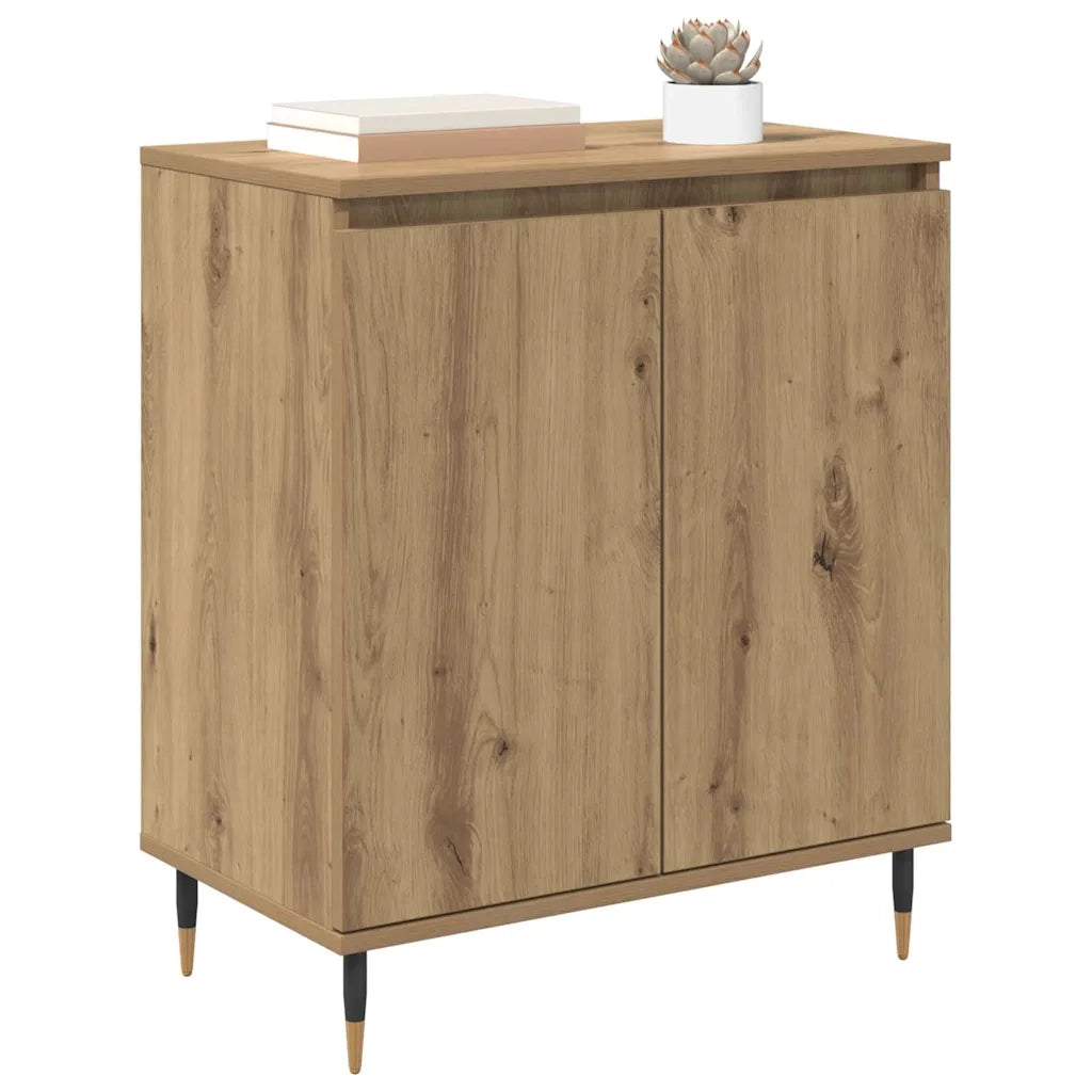 Credenza-Buffet-Armadio da cucina Rovere artigianale 60 x 35 x 70 cm Legno multistrato 513687