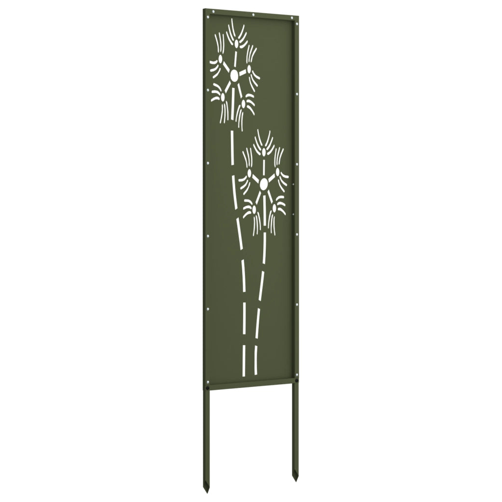 Schermo per privacy in giardino Oliver verde 32 x 140 cm 876213