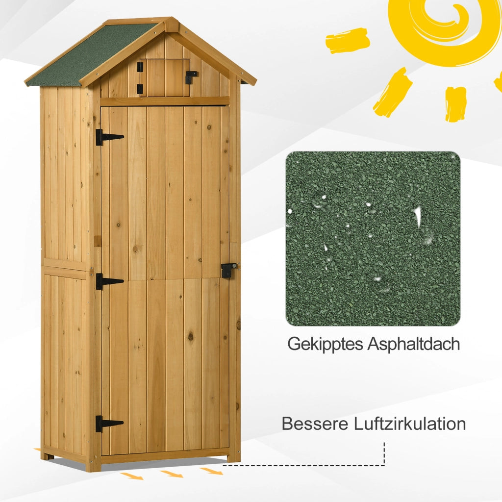 Casetta da giardino in legno ¨C Minimal ¨C 77x54,2x179cm