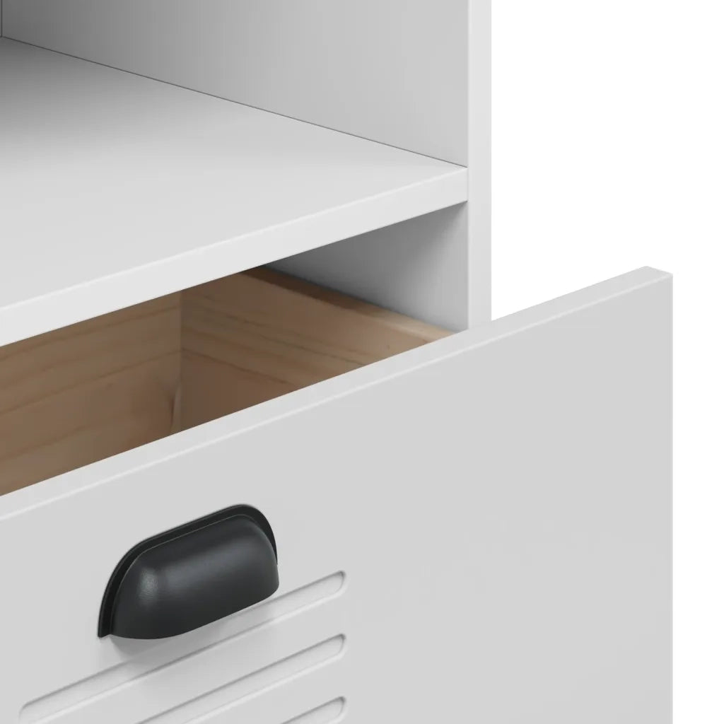 Libreria VIKEN Bianca 60x35x123 cm in Legno Multistrato 374947