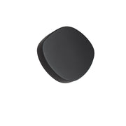 Applique LED da parete Zafferano Ciottolo IP54 7W 890lm 3000K in alluminio Grigio Scuro