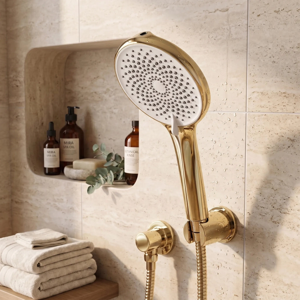Doccia A Mano Rea Js-020 Gold