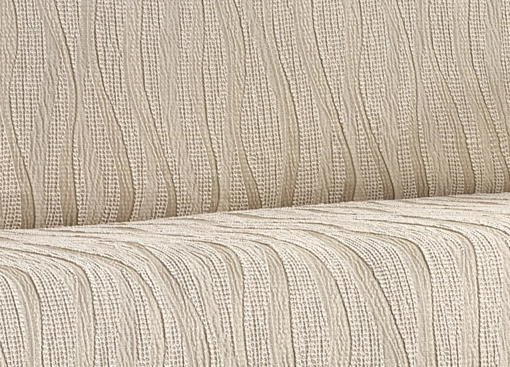 Copridivano Sofà Poltrona Elasticizzato Protezione Macchie Modello Wonderful - 2 Posti - Panna