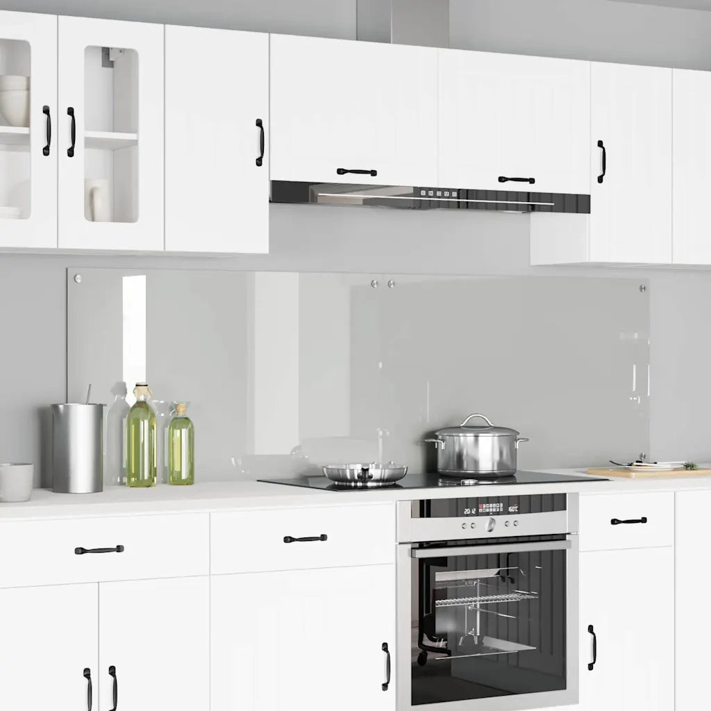 Schienale da cucina 2 pcs Trasparente 100 x 60 cm 3415541