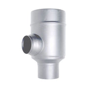 Canna fumaria tubo coassiale INOX elemento sdoppiatore D. 80/130 CE stufa pellet  Made in Italy