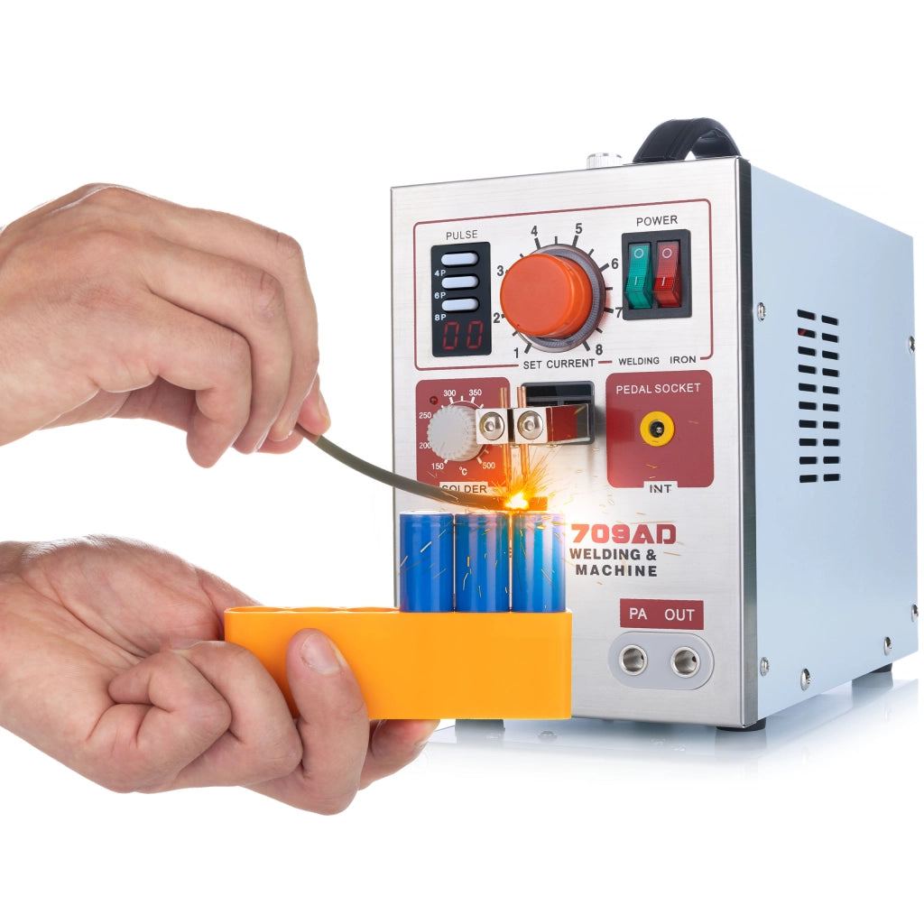 Saldatrice a Punti Sunkko 709AD – Alta Potenza e Precisione | 3,2 kW, 30-800A | Per Batterie e Componenti Elettronici