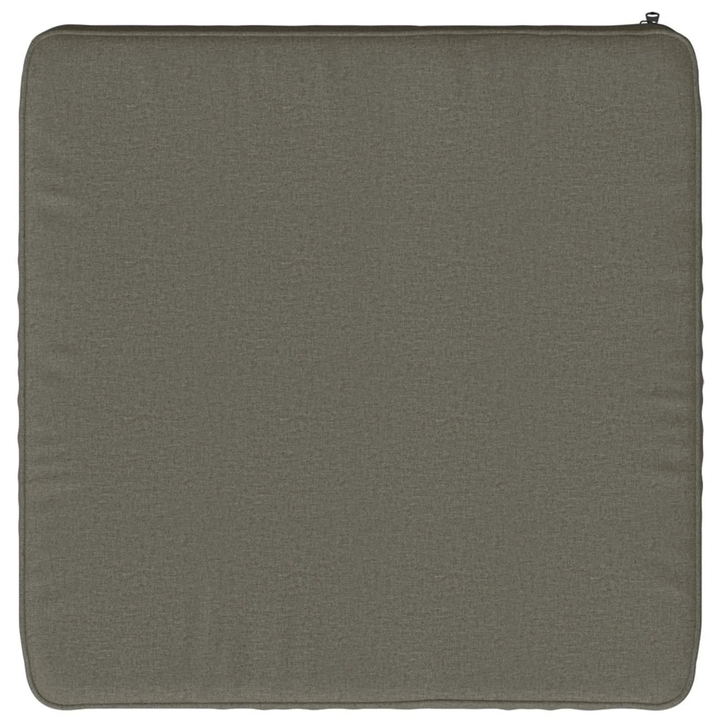Cuscini per Sedia in 4 Pezzi VUGHT 4 pcs 100% Poliestere Grigio 946277