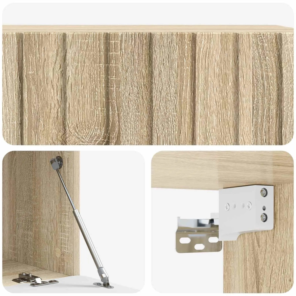 Mobile TV da Muro | Armadietto TV | Mobile Porta TV Rovere Sonoma 98 x 41 x 30 cm