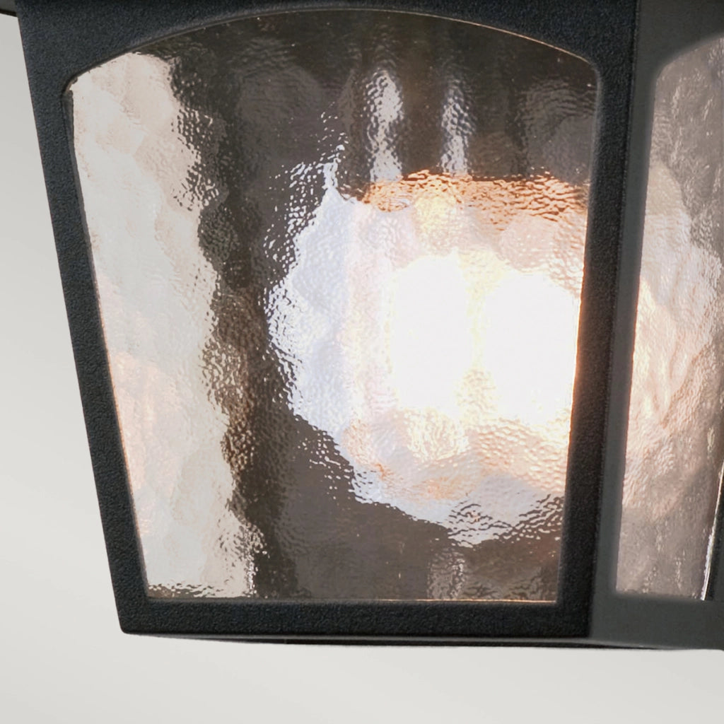 Applique esterna York 1 luce E27 nera Elstead BL15-BLACK