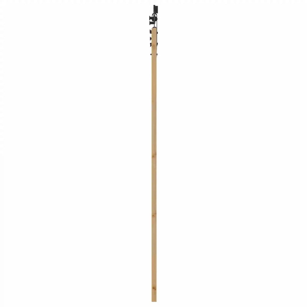 Porta scorrevole ORKDAL Naturale e Nero 73,5 x 211 cm 3445576