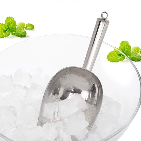 Scopa Multifunzionale - Acciaio Inossidabile - Gelato/Zucchero/Flora/Caramelle - Cucina/Casa/Festa - Stile/Eleganza - Facile da Pulire - Scopa da Cucina