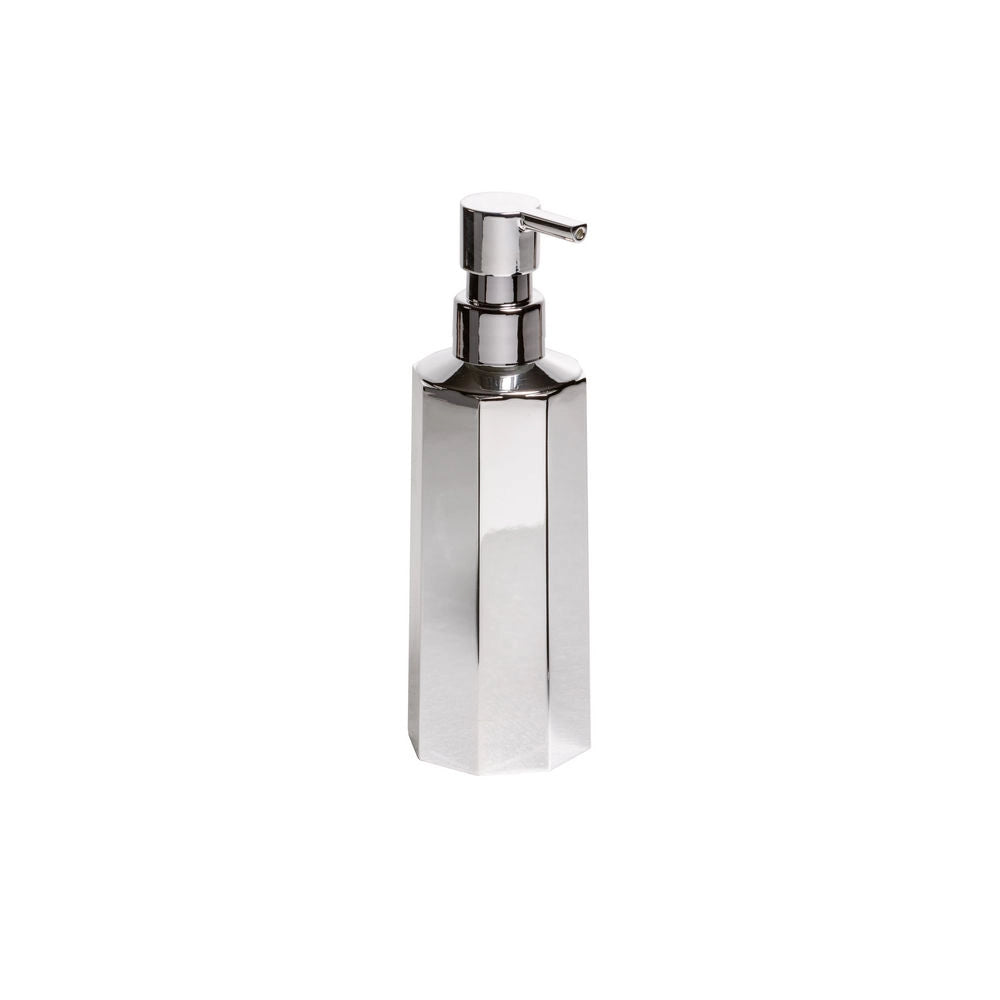 Dispenser Da Appoggio 400 ml Cromo Specchiato Bagno Moderno Otto