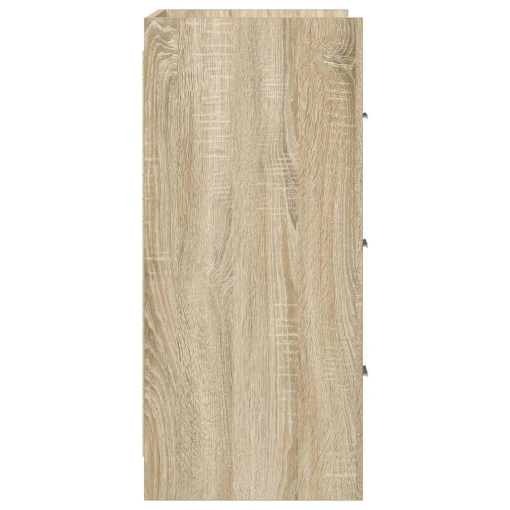 Credenza Rovere Sonoma 75 x 33 x 80 cm Legno ingegnerizzato 8011101