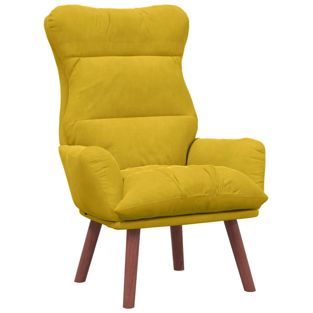 poltrona Giallo 69 x 74 x 93 cm Velluto 42001841