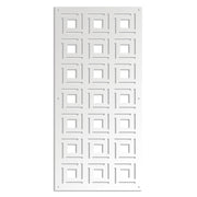 4SIDES - Pannello in PVC traforato - Parasole Colore: bianco, Misura: 50x150 cm