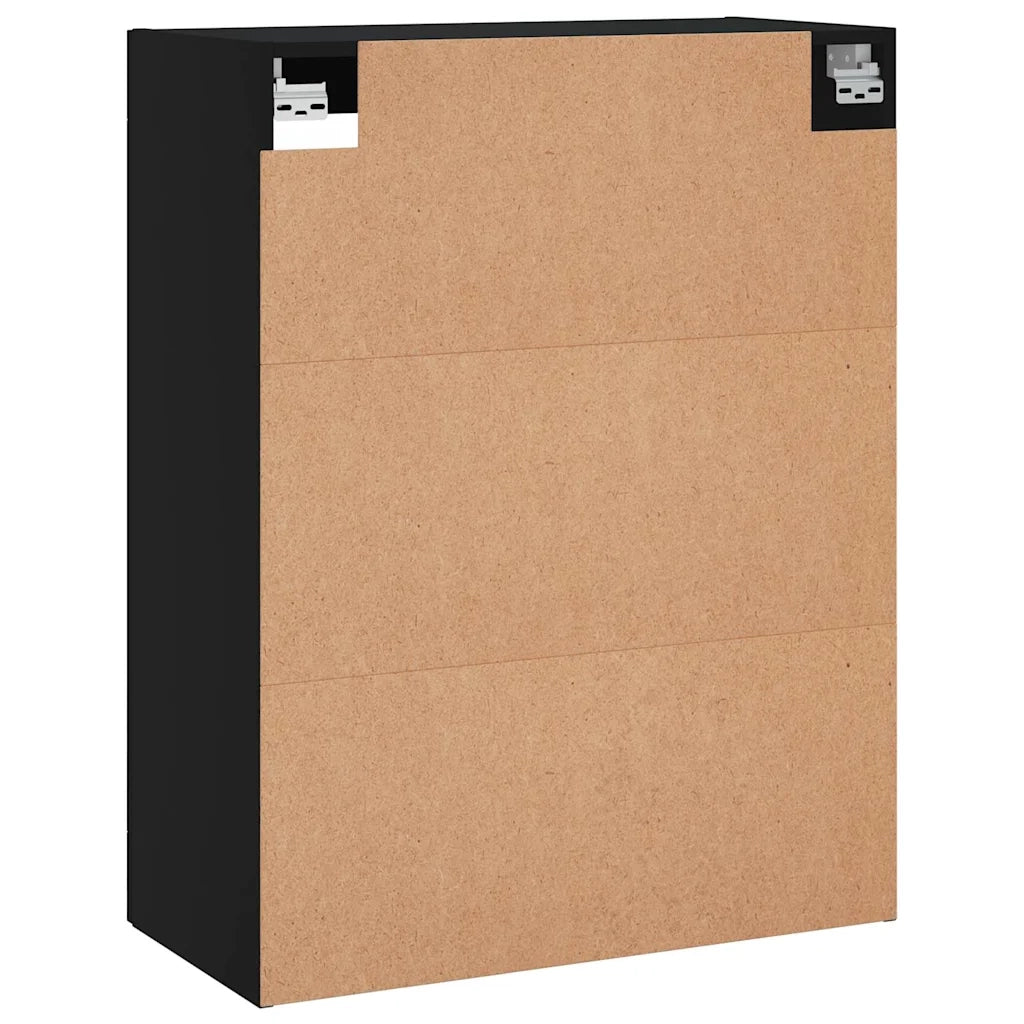 Armadietti a Parete 2 pz Neri in Legno Multistrato CFW8494669