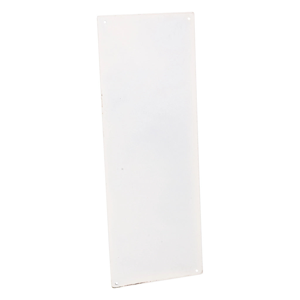 Placca in metallo marrone 36x13x0,6h