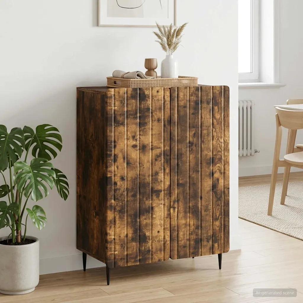 Credenza Rovere Fumo 66 x 34,5 x 92 cm Legno ingegnerizzato 894360