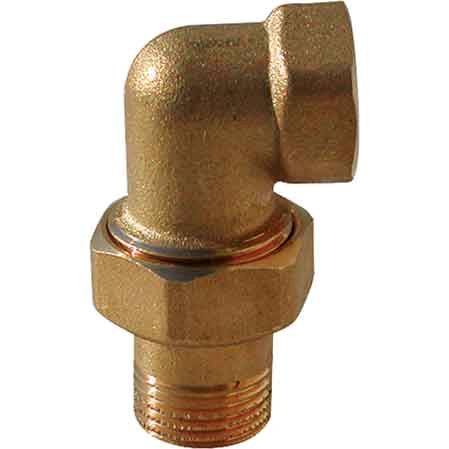 RACCORDO CURVO GIALLO 3 PEZZI 1/2 - MADE IN ITALY