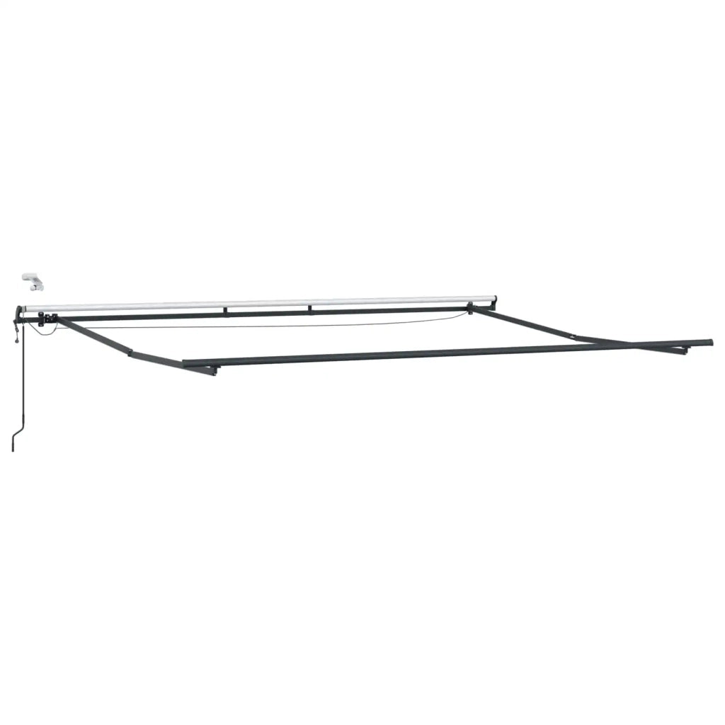 Tessuto per Tenda con Bianco 450 × 350 cm Poliestere 3331144